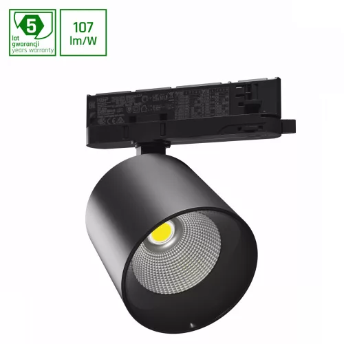 ARTEMIDA MAXI háromfázisú sínes lámpa, 12/42W, 36/60°, CRI 90, Természetes fehér, Fekete SLI033025NW_PW SpectrumLED