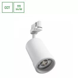   PAVA BASIC háromfázisú sínes lámpa, 20W, 20/45°, CRI 80, Szabályozható színhőmérséklet, Fehér SLI033032CCT_PW SpectrumLED