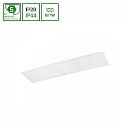   ALGINE LED-panel, 40 W, IP20/IP44, 300x1200 mm, Természetes fehér, 5 év garancia SLI035067NW_PW_IP44 SpectrumLED