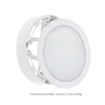 ALGINE 2IN1 SURFACE-RECESSED DOWNLIGHT 12W 1160LM NW 230V IP20 ROUND SLI037028NW_PW SpectrumLED