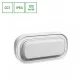PASTILO 10W CCT 230V 120DEG IP54 IK10 205x105x47mm WHITE OVAL SLI042000CCT_PW SpectrumLED