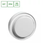 PASTILO 15W CCT 230V 120DEG IP54 IK10 221x47mm WHITE ROUND SLI042003CCT_PW SpectrumLED