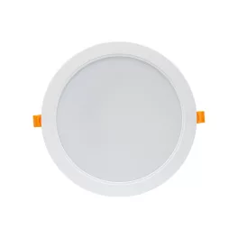   DURE 3 DOWNLIGHT 24W CW 230V 110DEG IP54 IK06 220X34 WHITE ROUND INTEGRATED DRIVE SLI043009CW_PW SpectrumLED