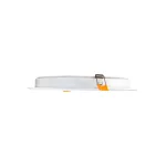 DURE 3 DOWNLIGHT 24W NW 230V 110deg IP54 IK06 220x34 WHITE round integrated drive SLI043009NW_PW SpectrumLED