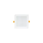DURE 3 DOWNLIGHT 12W WW 230V 110deg IP54 IK06 145x145x34 WHITE square integrated driver SLI043010WW_PW SpectrumLED