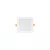 DURE 3 DOWNLIGHT 12W WW 230V 110deg IP54 IK06 145x145x34 WHITE square integrated driver SLI043010WW_PW SpectrumLED