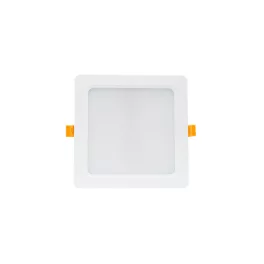   DURE 3 DOWNLIGHT 18W WW 230V 110deg IP54 IK06 168x168x34 WHITE square integrated driver SLI043011WW_PW SpectrumLED