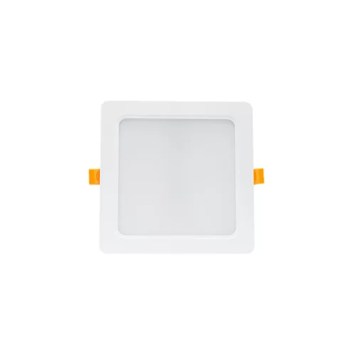 DURE 3 DOWNLIGHT 18W WW 230V 110deg IP54 IK06 168x168x34 WHITE square integrated driver SLI043011WW_PW SpectrumLED