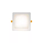 DURE 3 DOWNLIGHT 18W WW 230V 110deg IP54 IK06 168x168x34 WHITE square integrated driver SLI043011WW_PW SpectrumLED