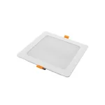 DURE 3 DOWNLIGHT 18W WW 230V 110deg IP54 IK06 168x168x34 WHITE square integrated driver SLI043011WW_PW SpectrumLED