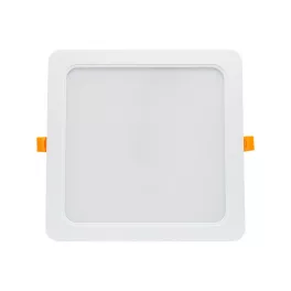   DURE 3 DOWNLIGHT 24W CW 230V 110DEG IP54 IK06 220X220X34 WHITE SQUARE INTEGRATED DRIVER SLI043012CW_PW SpectrumLED
