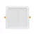 DURE 3 DOWNLIGHT 24W NW 230V 110deg IP54 IK06 220x220x34 WHITE square integrated driver SLI043012NW_PW SpectrumLED