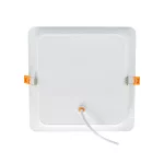 DURE 3 DOWNLIGHT 24W NW 230V 110deg IP54 IK06 220x220x34 WHITE square integrated driver SLI043012NW_PW SpectrumLED