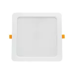 DURE 3 DOWNLIGHT 24W WW 230V 110deg IP54 IK06 220x220x34 WHITE square integrated driver SLI043012WW_PW SpectrumLED
