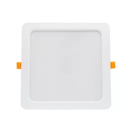   DURE 3 DOWNLIGHT 24W WW 230V 110deg IP54 IK06 220x220x34 WHITE square integrated driver SLI043012WW_PW SpectrumLED