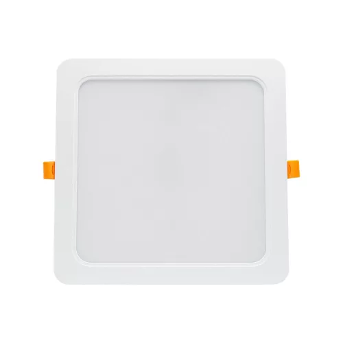 DURE 3 DOWNLIGHT 24W WW 230V 110deg IP54 IK06 220x220x34 WHITE square integrated driver SLI043012WW_PW SpectrumLED