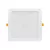 DURE 3 DOWNLIGHT 24W WW 230V 110deg IP54 IK06 220x220x34 WHITE square integrated driver SLI043012WW_PW SpectrumLED