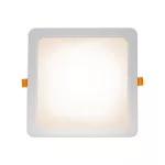 DURE 3 DOWNLIGHT 24W WW 230V 110deg IP54 IK06 220x220x34 WHITE square integrated driver SLI043012WW_PW SpectrumLED