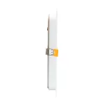 DURE 3 DOWNLIGHT 24W WW 230V 110deg IP54 IK06 220x220x34 WHITE square integrated driver SLI043012WW_PW SpectrumLED