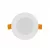 DURE 3 DOWNLIGHT 5W NW 230V 110st IP54 IK06 ..x.. BIAŁY okršgła zasilacz zintegrowany SLI043021NW_PW SpectrumLED