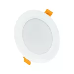 DURE 3 DOWNLIGHT 8W NW 230V 110st IP54 IK06 ..x.. BIAŁY okršgła zasilacz zintegrowany SLI043022NW_PW SpectrumLED