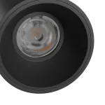 ORBITO SURFACE 10W NW 230V 40DEG IP44 UGR<19 RA90 FI75X100MM BLACK ROUND 5Y SLI043037NW_PW SpectrumLED