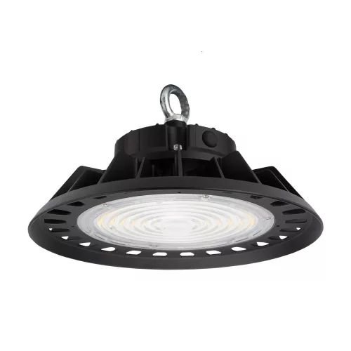 PLATEO 3 Csarnokvilágító, 90°, IP65, IK08, 100 W, szabályozható, Természetes fehér, fekete SLI044017NW_PW_DALI SpectrumLED