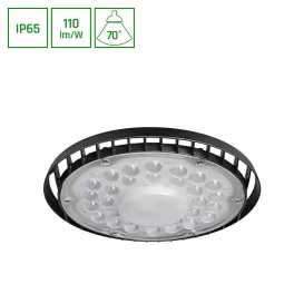   PLATEO SUN 4 Csarnokvilágító, 70°, IP65, IK06, 105 W, Természetes fehér, fekete SLI044032NW_PW SpectrumLED