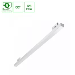   ALLDAY BASIC Lineáris lámpa, 40W, 115°, IP20, Szabályozható színhőmérséklet, fehér, 5 év garancia SLI047300CCT_PW_3F SpectrumLED