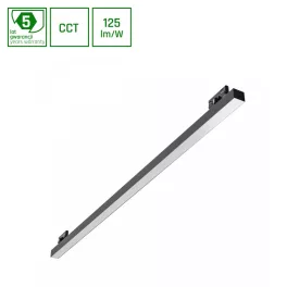   ALLDAY BASIC Lineáris lámpa, 50W, 115°, IP20, Szabályozható színhőmérséklet, fekete, 5 év garancia SLI047303CCT_PW_3F SpectrumLED