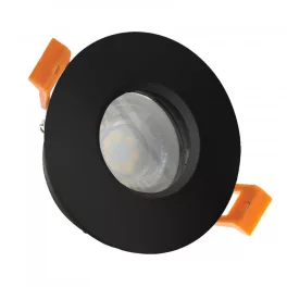 FIALE IV GU10 ROUND BLACK IP65 SLIP001016 SpectrumLED