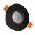 FIALE IV GU10 ROUND BLACK IP65 SLIP001016 SpectrumLED