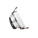 FIALE COMFORT ANTI GLARE GU10 250V IP20 FI85x50mm WHITE round, reflector silver, adjustable SLIP001018 SpectrumLED