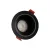 FIALE COMFORT ANTI GLARE GU10 250V IP20 FI85x50mm BLACK round, reflector black, adjustable SLIP001019 SpectrumLED