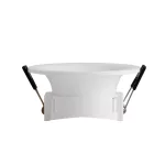 FIALE V BASIC GU10 IP20 FI86X41MM WHITE ROUND SLIP001021 SpectrumLED