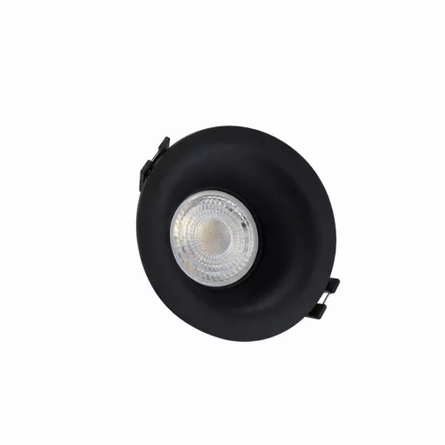 FIALE V BASIC GU10 IP20 FI86X41MM BLACK ROUND