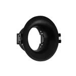 FIALE V BASIC GU10 IP20 FI86X41MM BLACK ROUND