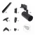 TRACK LIGHT SET: MADARA MINI 6X SPOTS + 3-PHASE TRACKS  - Fekete SLIP003007_SET_EXP SpectrumLED