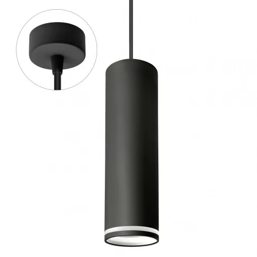MADARA MINI RING GU10 SUSPENDED BASE 230V IP20 fi55*200mm FEKETE SLIP003019 SpectrumLED
