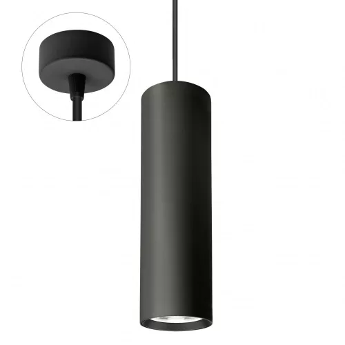 MADARA MINI II GU10 SUSPENDED BASE 230V IP20 fi55*200mm FEKETE SLIP003023 SpectrumLED