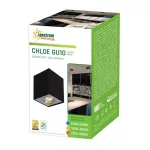 CHLOE GU10 IP20 négyszögletes fekete állítható SLIP004006 SpectrumLED
