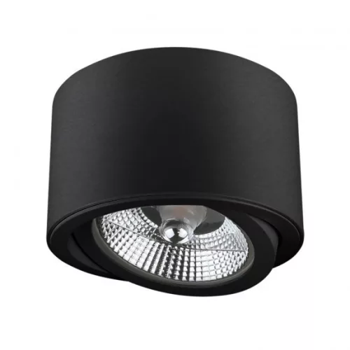 CHLOE AR111 IP20 kerek fekete, billenthető SLIP005013 SpectrumLED