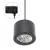 CHLOE AR111 3 PHASE TRACK MOUNTED GU10 250V IP20 139X100MM BLACK ROUND ADJUSTABLE