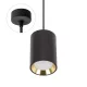CHLOE GU10 MINI Felületi MOUNTED GU10 250V IP20 70X100MM Fekete,  GOLD INSIDE ROUNDED PENDANT SLIP005016_ZWIS SpectrumLED