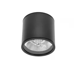 CHLOE AR111 GU10 IP65 round black SLIP005032 SpectrumLED