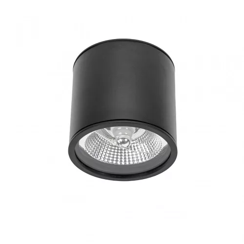 CHLOE AR111 GU10 IP65 round black SLIP005032 SpectrumLED