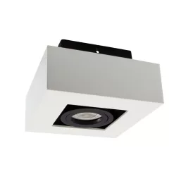   MIRORA GU10 IP20 négyszögletes fehér/fekete SLIP005045 SpectrumLED