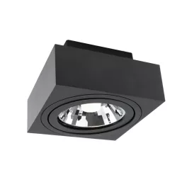   MIRORA GU10 IP20 négyszögletes fekete SLIP005048 SpectrumLED