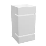 [OUTLET] SQUALLA LUMO G9 230V IP20 80X150 mm négyzet fehér SLIP006015 SpectrumLED