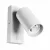 SQUALLA VARIOSA SWITCH GU10 SCONCE 230V IP20 55x100MM WHITE ROUND SLIP006021 SpectrumLED